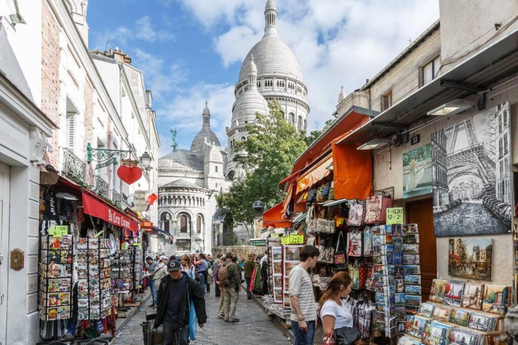 Sacre Petit Studio In The Coeur Of Montmartre Paris Exterior foto